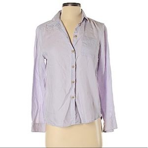 American Eagle Purple Button Down Size XS